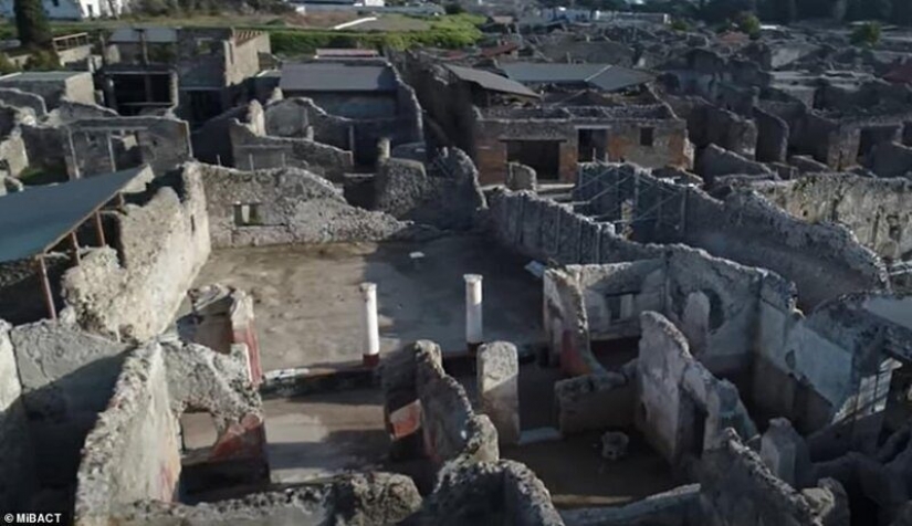 Bienvenidos al tour virtual en las excavaciones en Pompeya