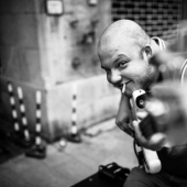 Black and white magic street portraits Giulio Magnifico