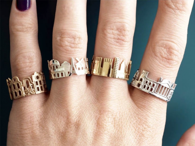 Born in the Siberian snows jeweler creates urban landscapes on the rings Born in the Siberian snows jeweler creates urban landscapes on the rings