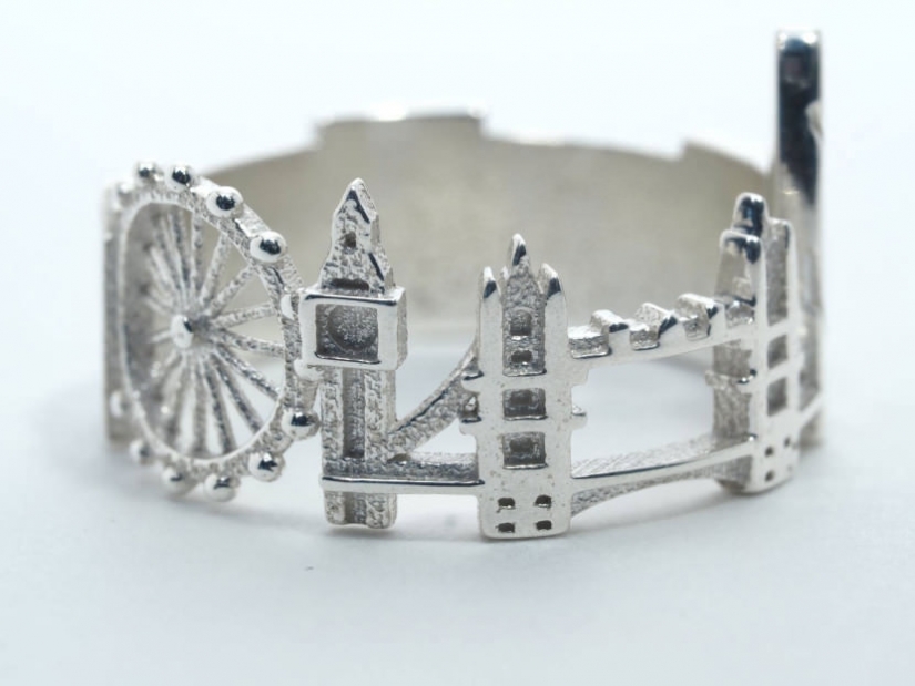 Born in the Siberian snows jeweler creates urban landscapes on the rings Born in the Siberian snows jeweler creates urban landscapes on the rings