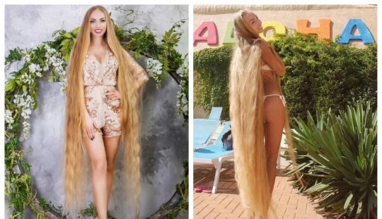 Braid-beauty: long-haired Ukrainian became the object of desire of a thousand men