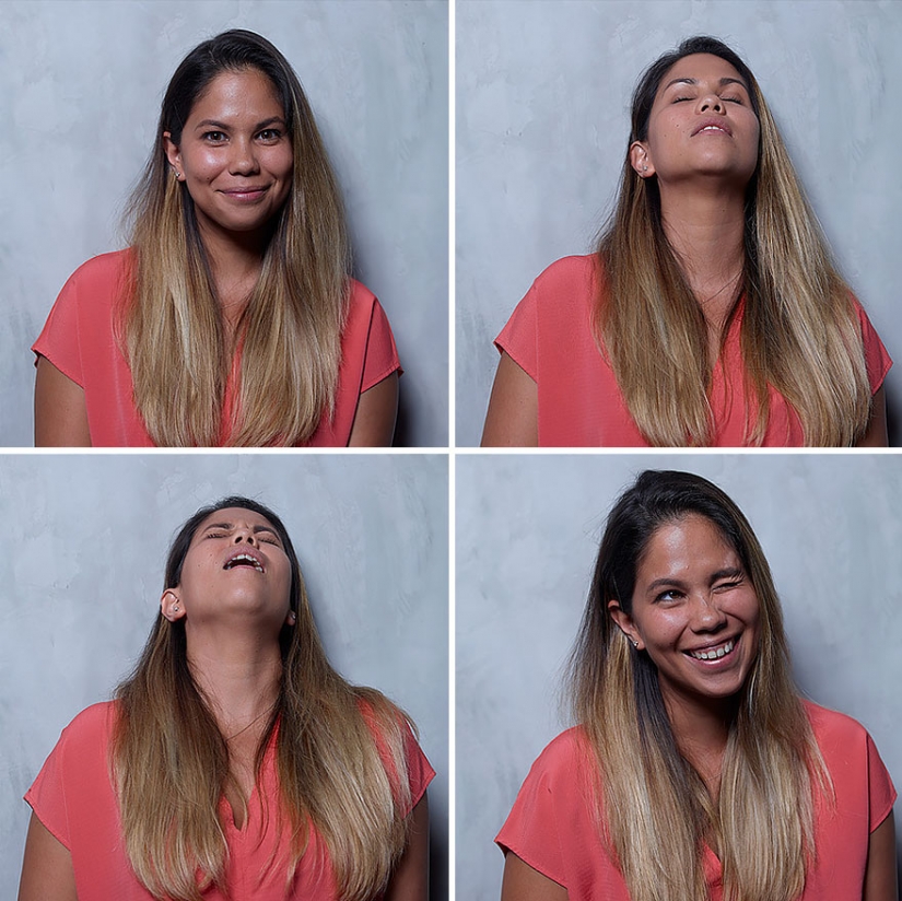 Brazilian photographer took women before, during and after orgasm