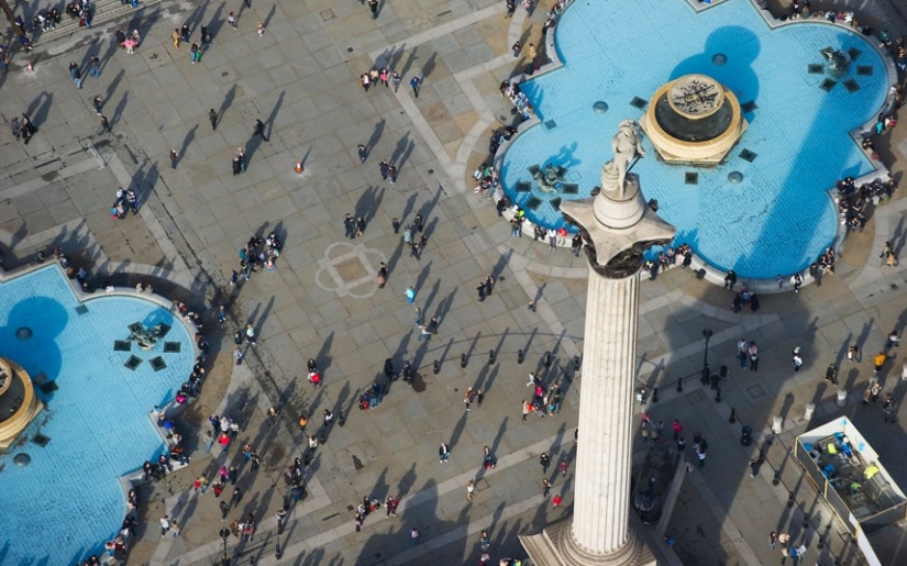 Britain from the height of bird flight