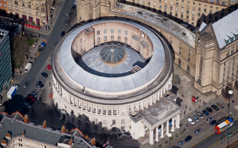 Britain from the height of bird flight
