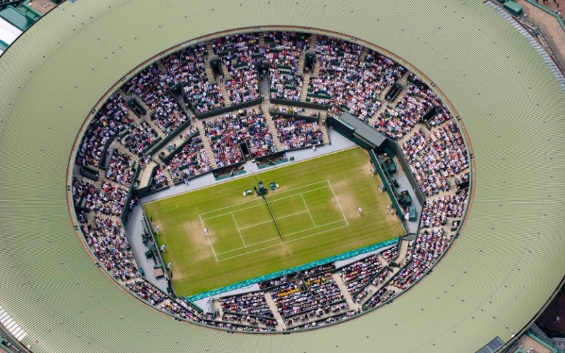 Britain from the height of bird flight