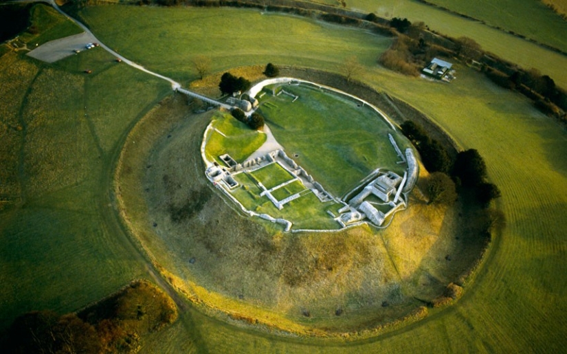 Britain from the height of bird flight