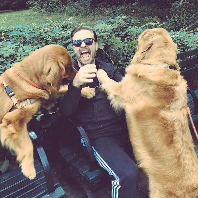 British comedian Rik Gervais the shamed star-whiners who complain about the quarantine