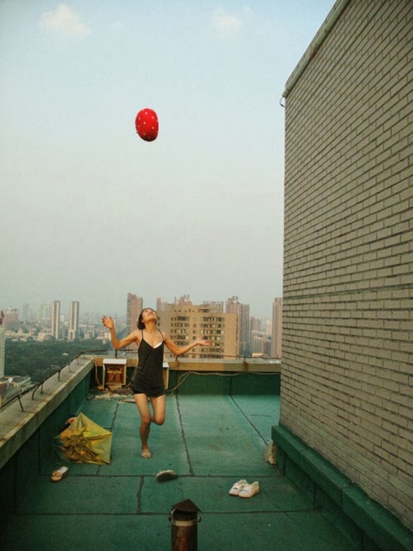 Carefree life of young Chinese women