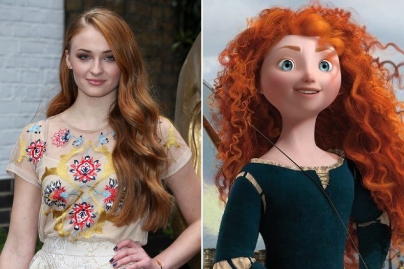 Celebridades como personajes de Disney