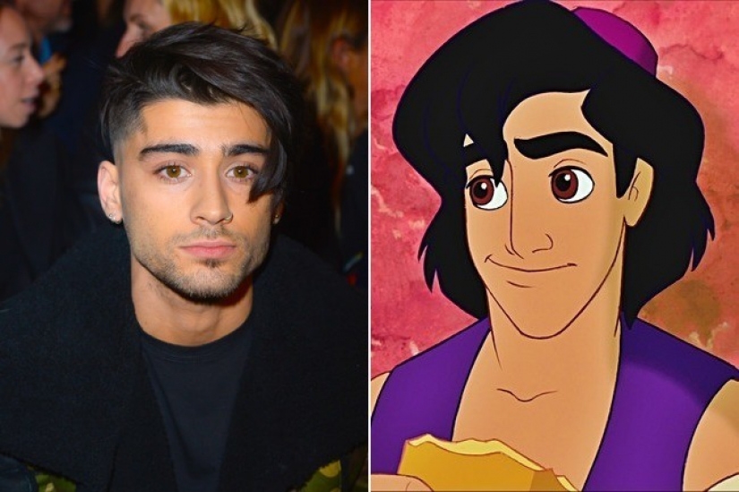Celebridades como personajes de Disney