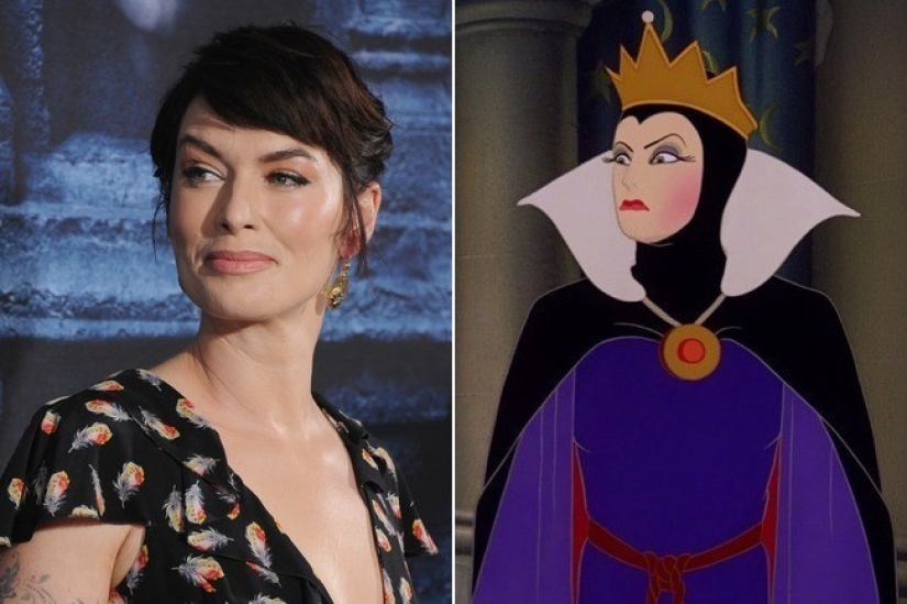Celebridades como personajes de Disney