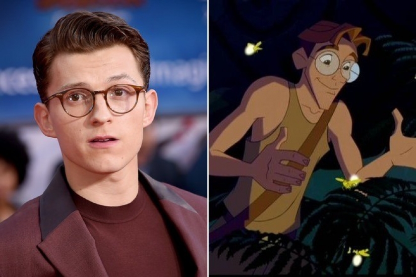 Celebridades como personajes de Disney