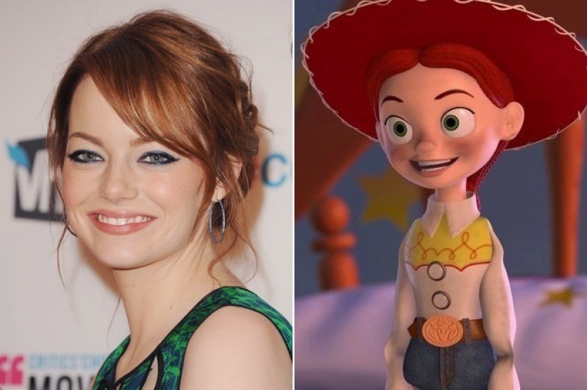 Celebridades como personajes de Disney