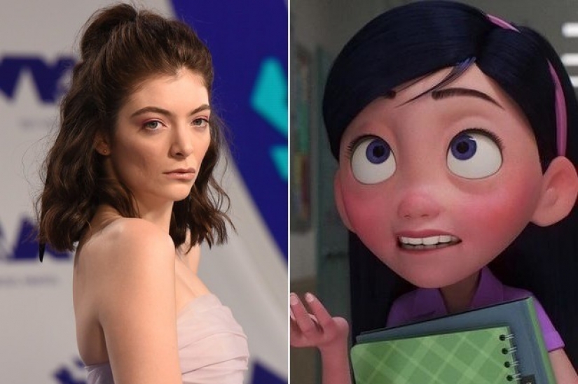 Celebrities like Disney characters