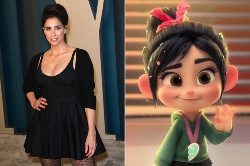 Celebrities like Disney characters