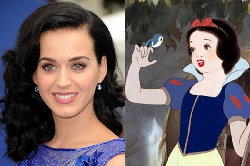 Celebrities like Disney characters