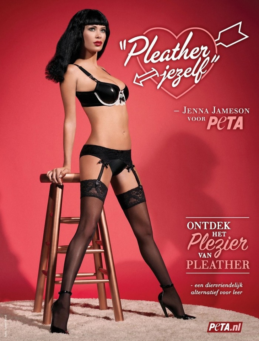 Celebrities who undressed for participation in antimirova campaign PETA