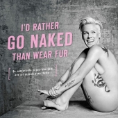 Celebrities who undressed for participation in antimirova campaign PETA