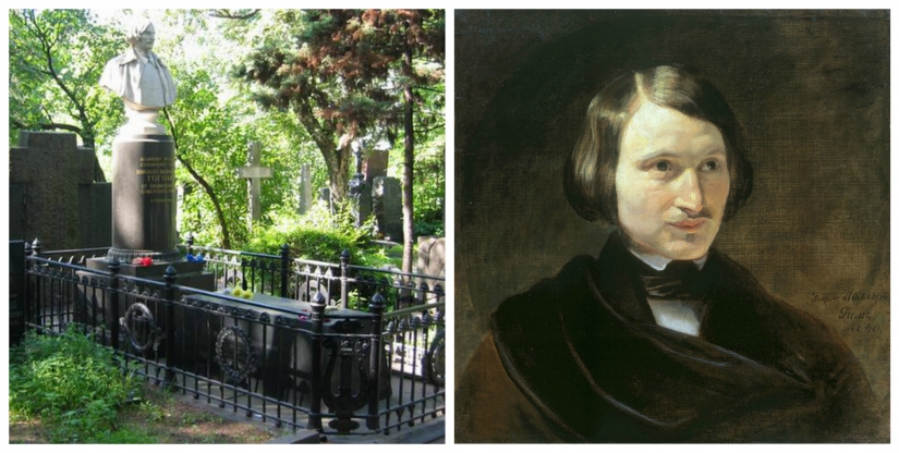 Chaplin, Gogol and other famous people abducted after the death of