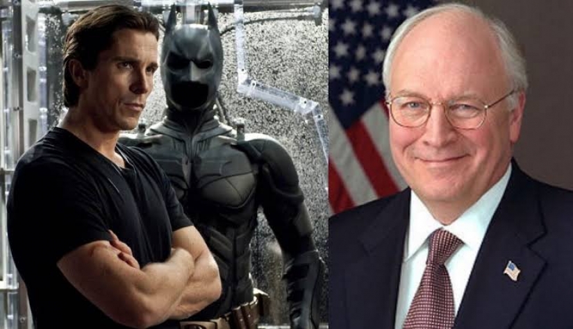 Christian bale continues his transformation from slender to thick superhero politics