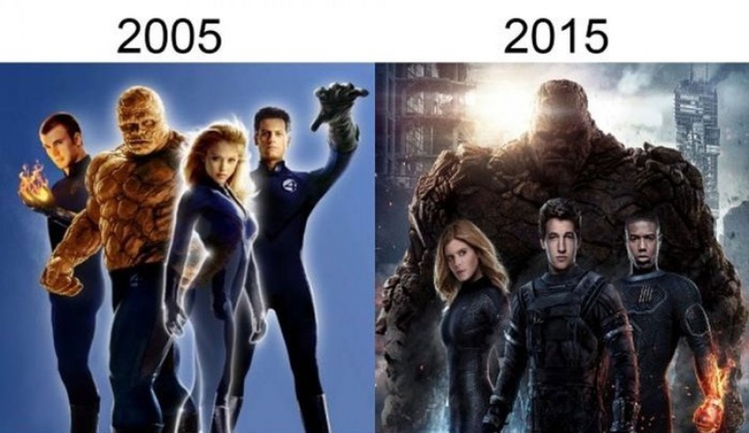 Cómo cambiar los personajes en las películas como resultado de remakes y se reinicia