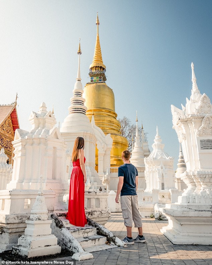 Cómo esta pareja se las arregla para vivir en su viaje alrededor del mundo