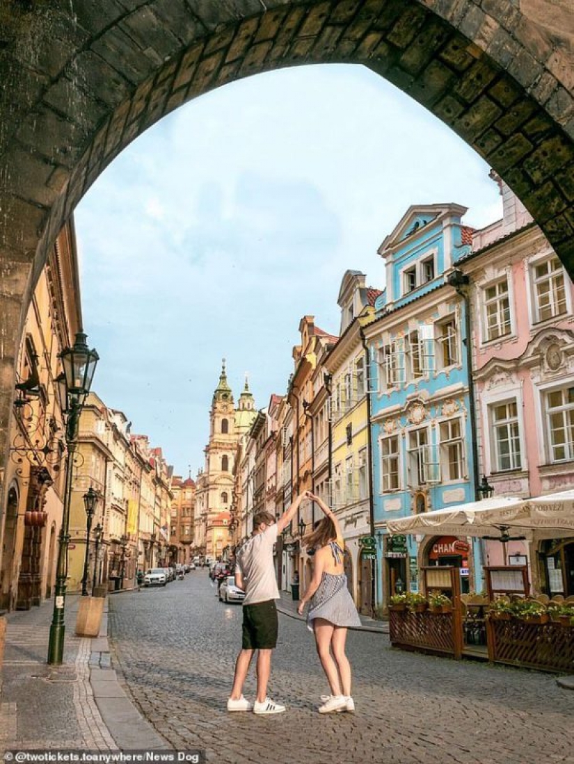 Cómo esta pareja se las arregla para vivir en su viaje alrededor del mundo