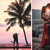 Cómo esta pareja se las arregla para vivir en su viaje alrededor del mundo