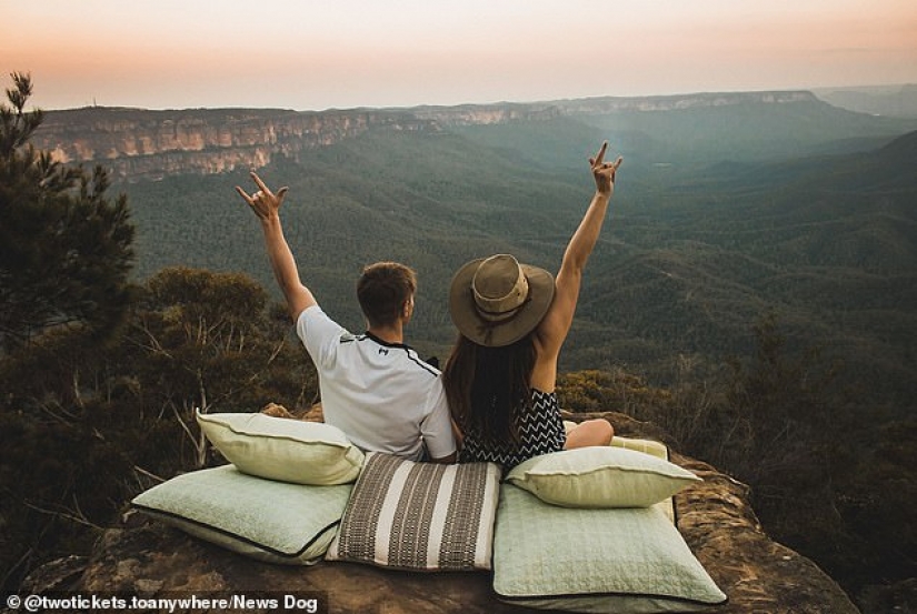 Cómo esta pareja se las arregla para vivir en su viaje alrededor del mundo