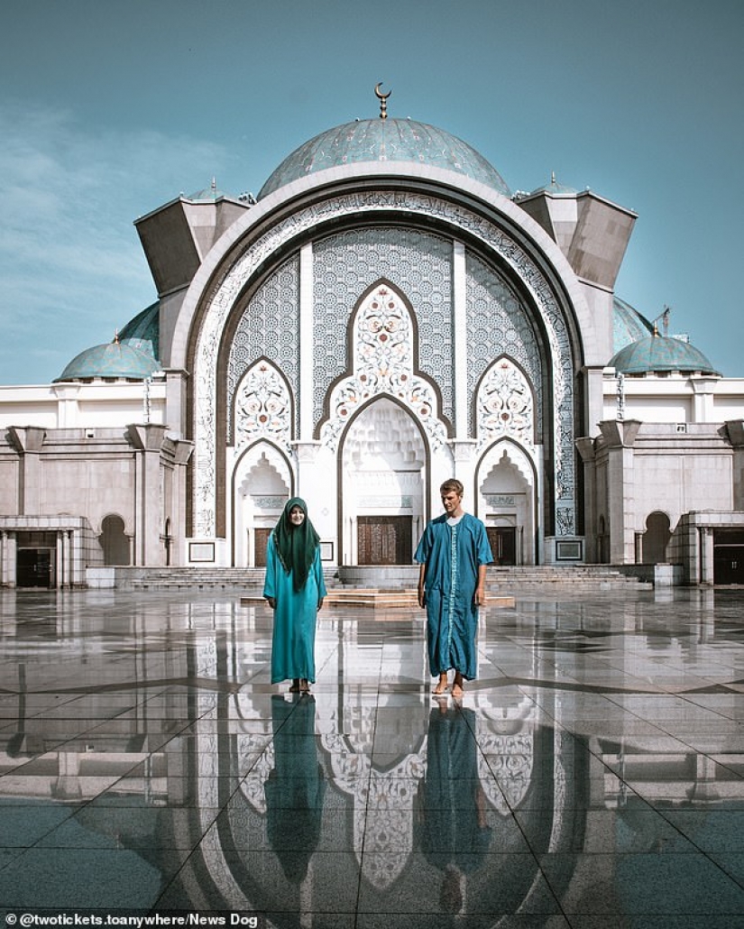 Cómo esta pareja se las arregla para vivir en su viaje alrededor del mundo