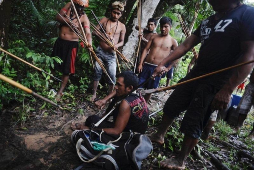 Cómo ir de pesca y caza de los Indios de la Amazonía