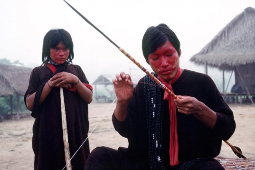 Cómo ir de pesca y caza de los Indios de la Amazonía