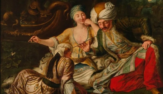 Cómo llegar en la cama a sultanes y por qué sultanes visto la única mujer de los ojos