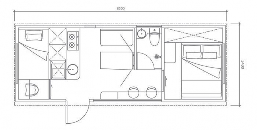 Cómo los pequeños de casa inteligente Cube2 por 52 mil dólares
