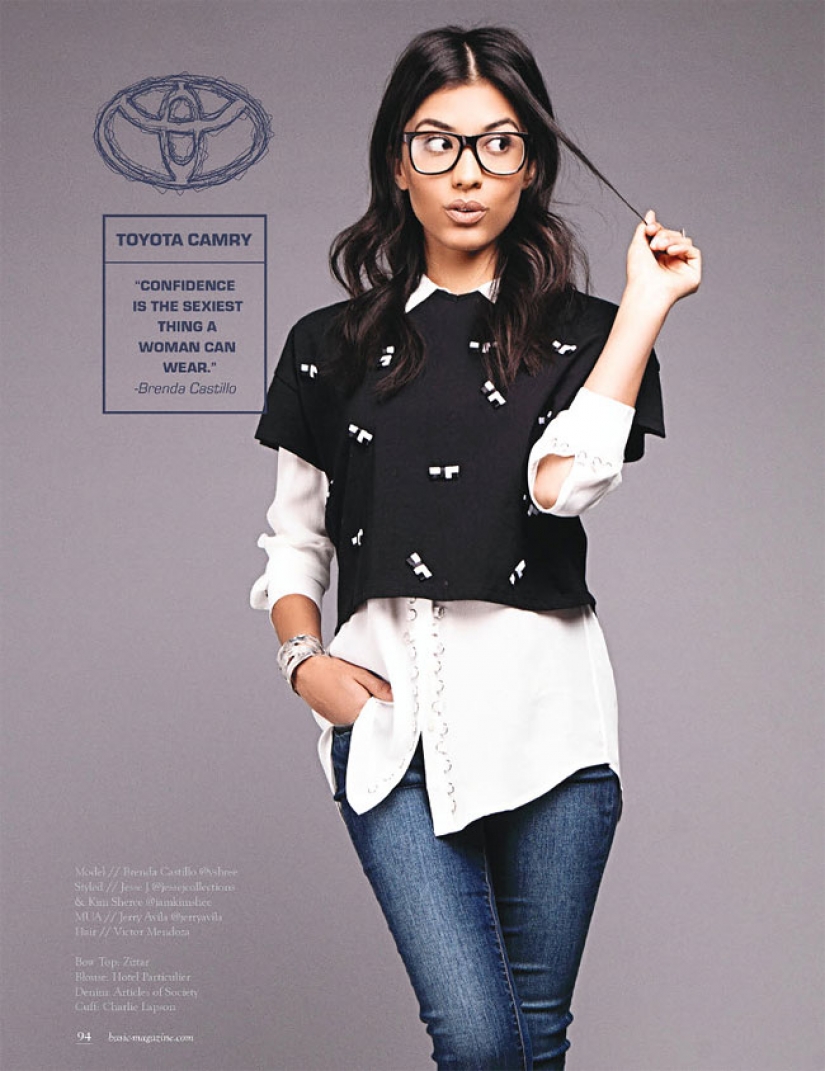 ¿Cómo se ve en el coche, si fueran modelos de lencería ¿Cómo se ve en el coche, si fueran modelos de lencería