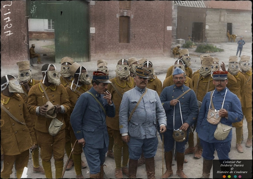 Color images of the First world war, which made like yesterday Color images of the First world war, which made like yesterday