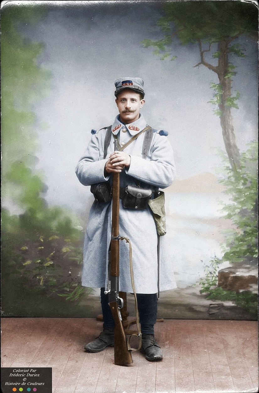 Color images of the First world war, which made like yesterday Color images of the First world war, which made like yesterday