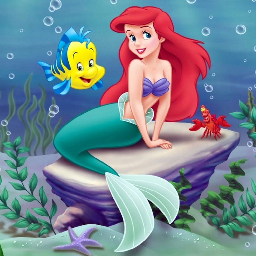 Colored Mermaid, the sister of "Snow white" and other remakes of classic cartoons from Disney Colored Mermaid, the sister of "Snow white" and other remakes of classic cartoons from Disney