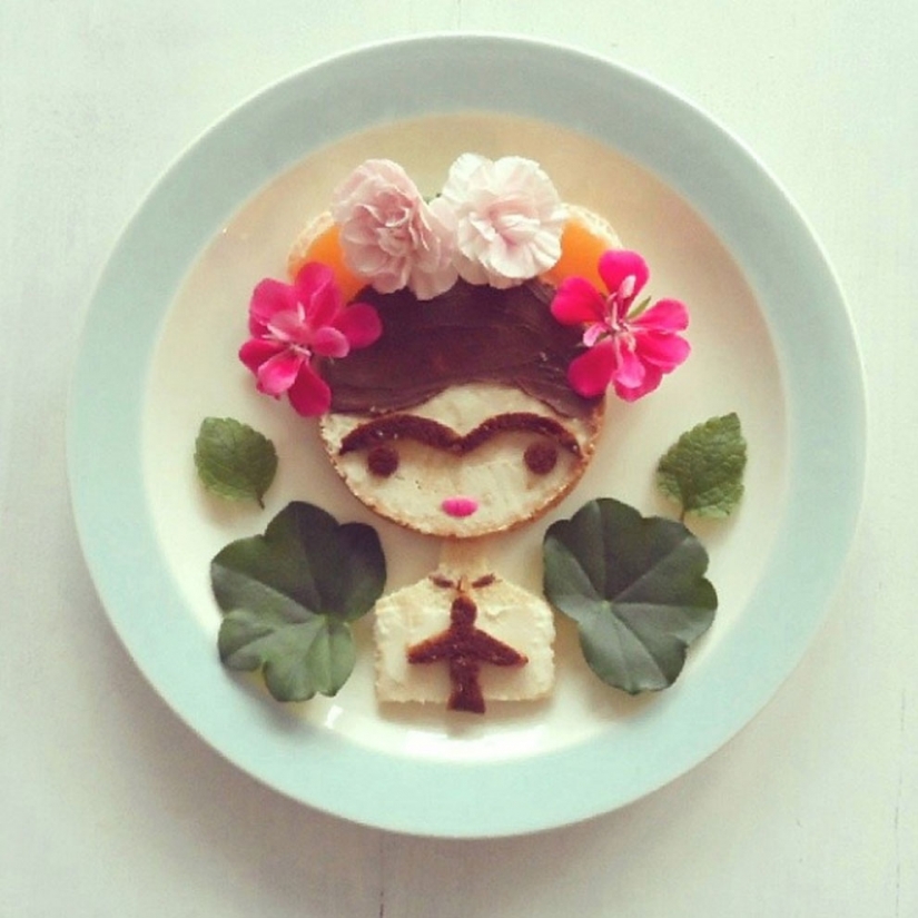 Comestible de dibujos animados del artista holandés