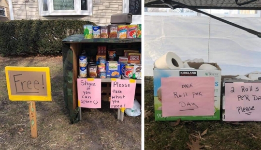 Como Estadounidenses ayudar a nuestros vecinos en una pandemia: un rastrillo benéfico para los vecinos