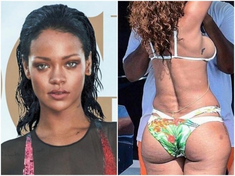 Como las estrellas que aparecen en las portadas de las revistas y en la vida real: desde Britney Spears a Vanessa Paradis