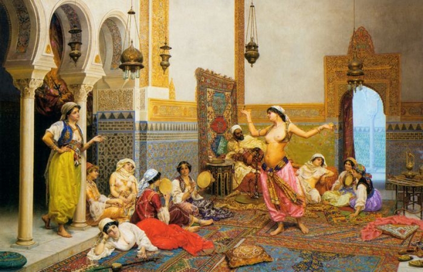 Como las mujeres que viven en el Oriente de harenes, o lo que no dijo en películas románticas