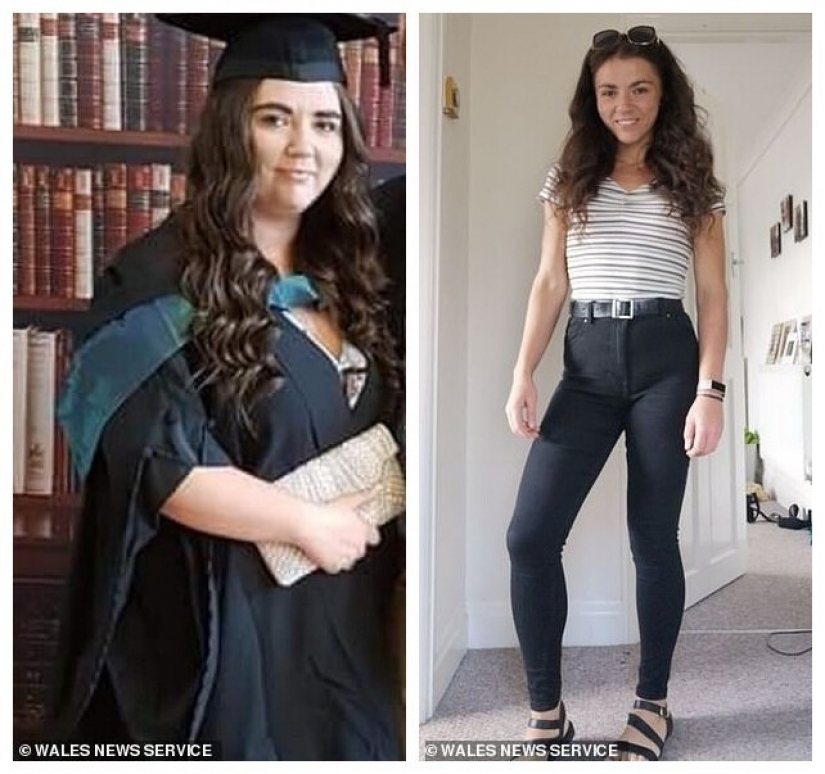 Como una niña desde el reino unido se deshizo de la mitad de su peso y tipo de trampa