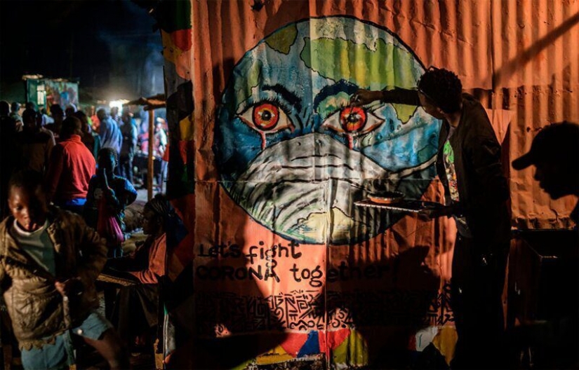 Coronavirus en las calles de el mundo: 17 obras de arte de la calle sobre el tema CoVid-19 Coronavirus en las calles de el mundo: 17 obras de arte de la calle sobre el tema CoVid-19