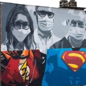 Coronavirus in the streets of the world: 17 works of street art on the theme CoVid-19