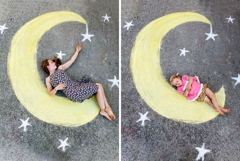 Crayons and imagination: cute pictures of magical worlds that my mom created for daughters in quarantine Crayons and imagination: cute pictures of magical worlds that my mom created for daughters in quarantine