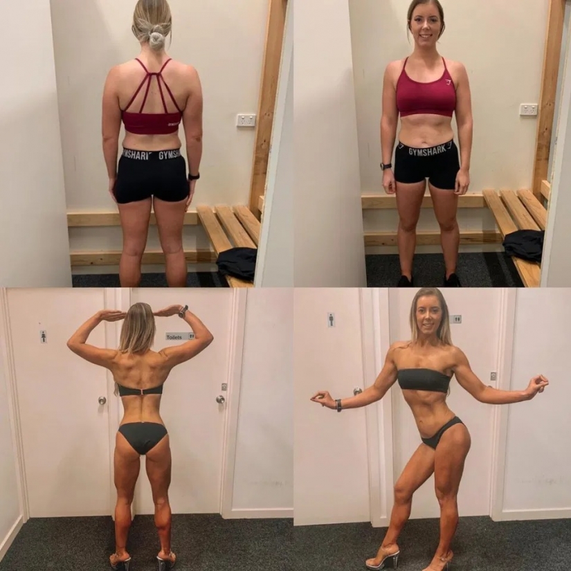 Cuando el divorcio beneficio: una mujer ha perdido 41 kg y lograr una forma perfecta después de la separación de su marido