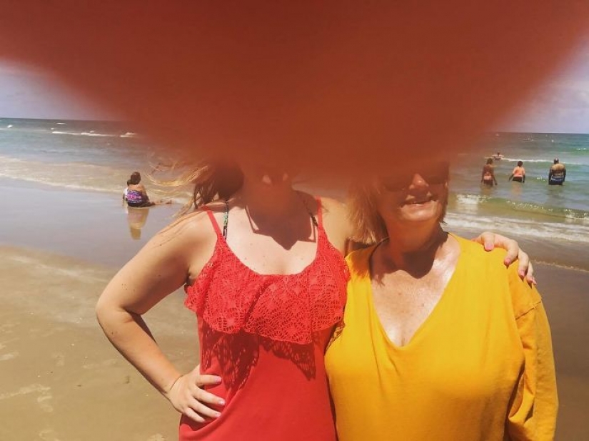 Cuando se le preguntó a un extraño que te tome la foto y muy arrepentido