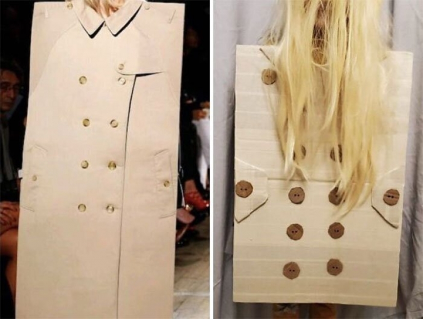 Cura para el aburrimiento: "alta moda" improvisado