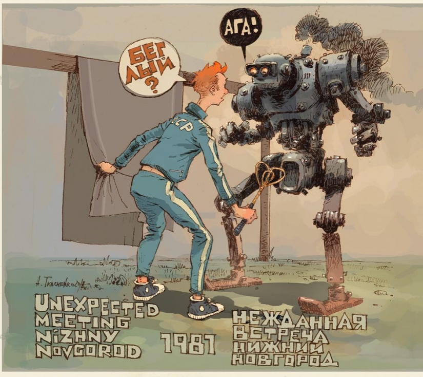 Custom Trucks, robots, and the Baba Yaga: how does the Soviet dieselpunk